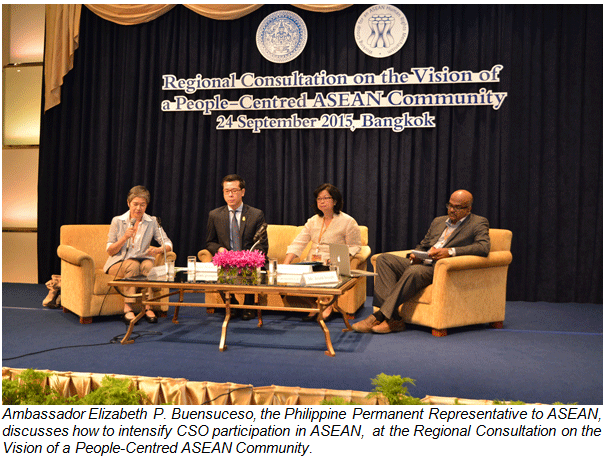 Regional Consultation Vision of a People-Centred-ASEAN-Community