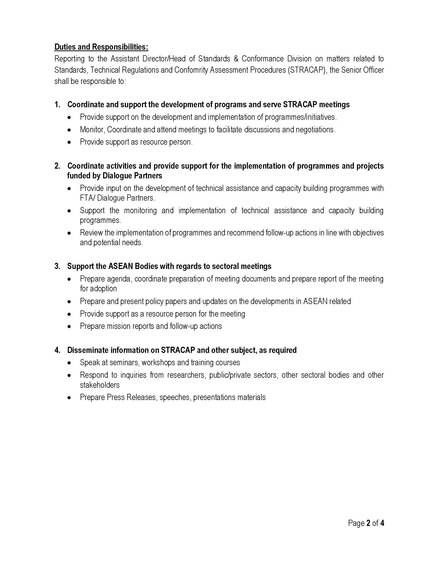 SO Standards Conformance Page 2