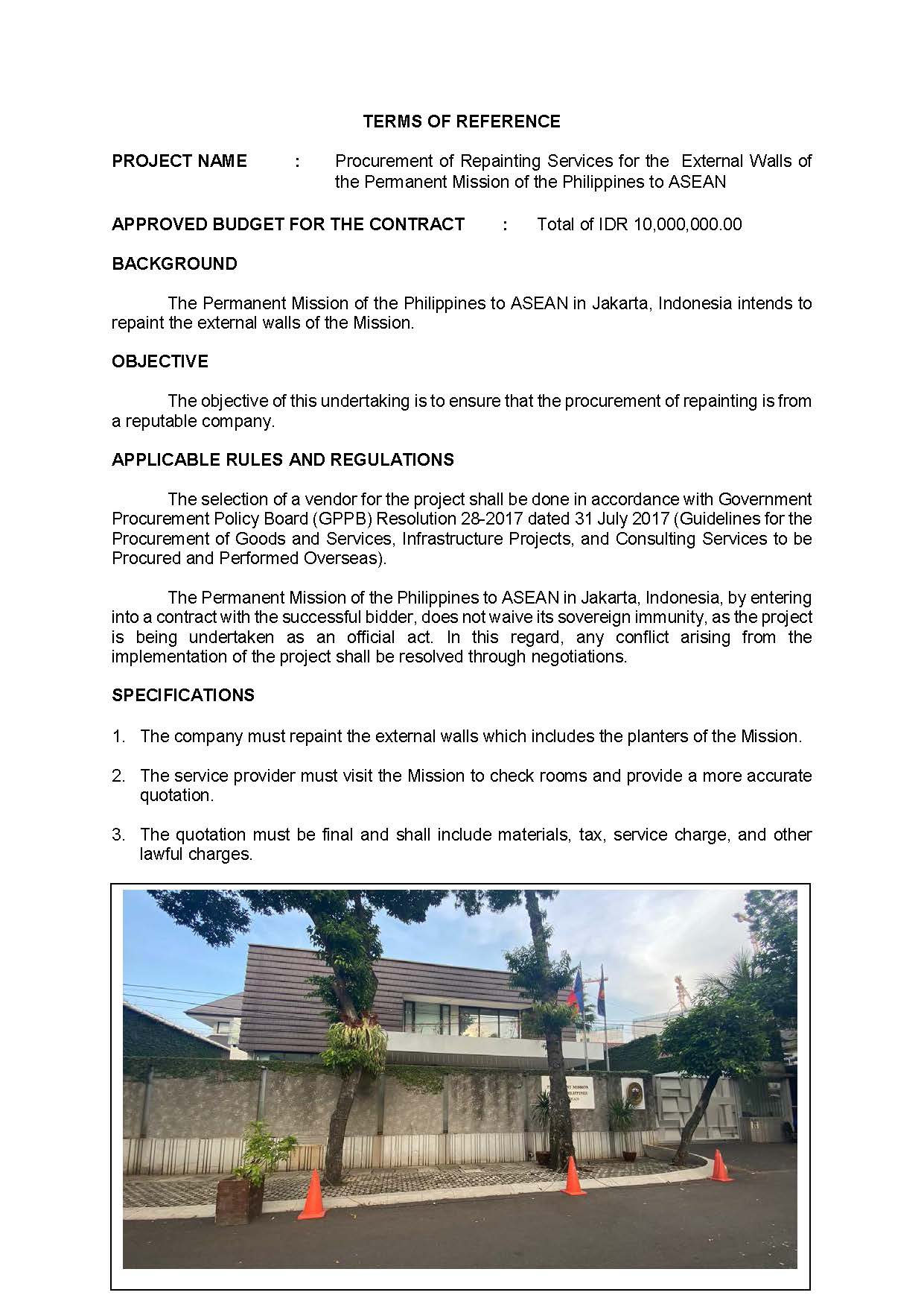 RFQ Repainting of External Walls Page 2