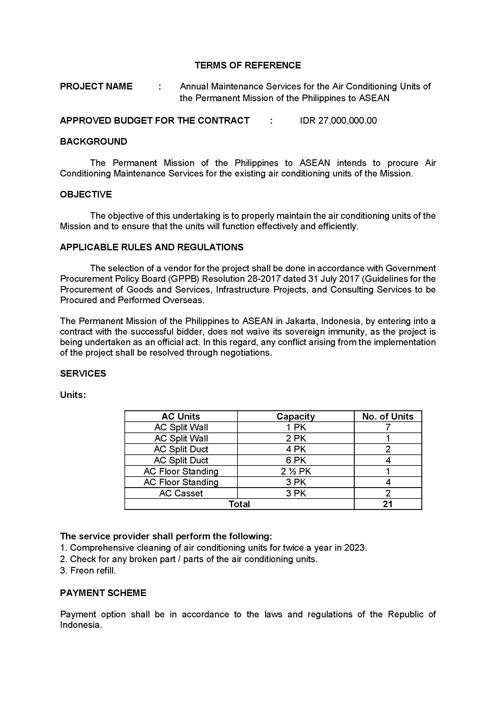 RFQ Aircon Maintenance 2023 Page 2