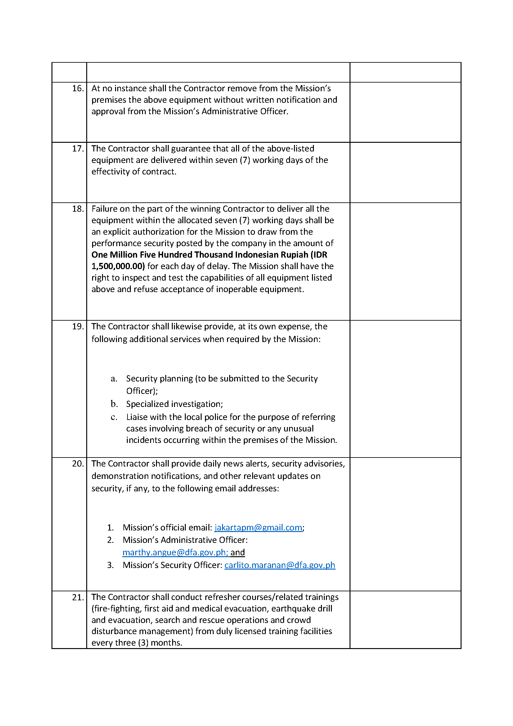 RFQ TOR Security Services Page 07