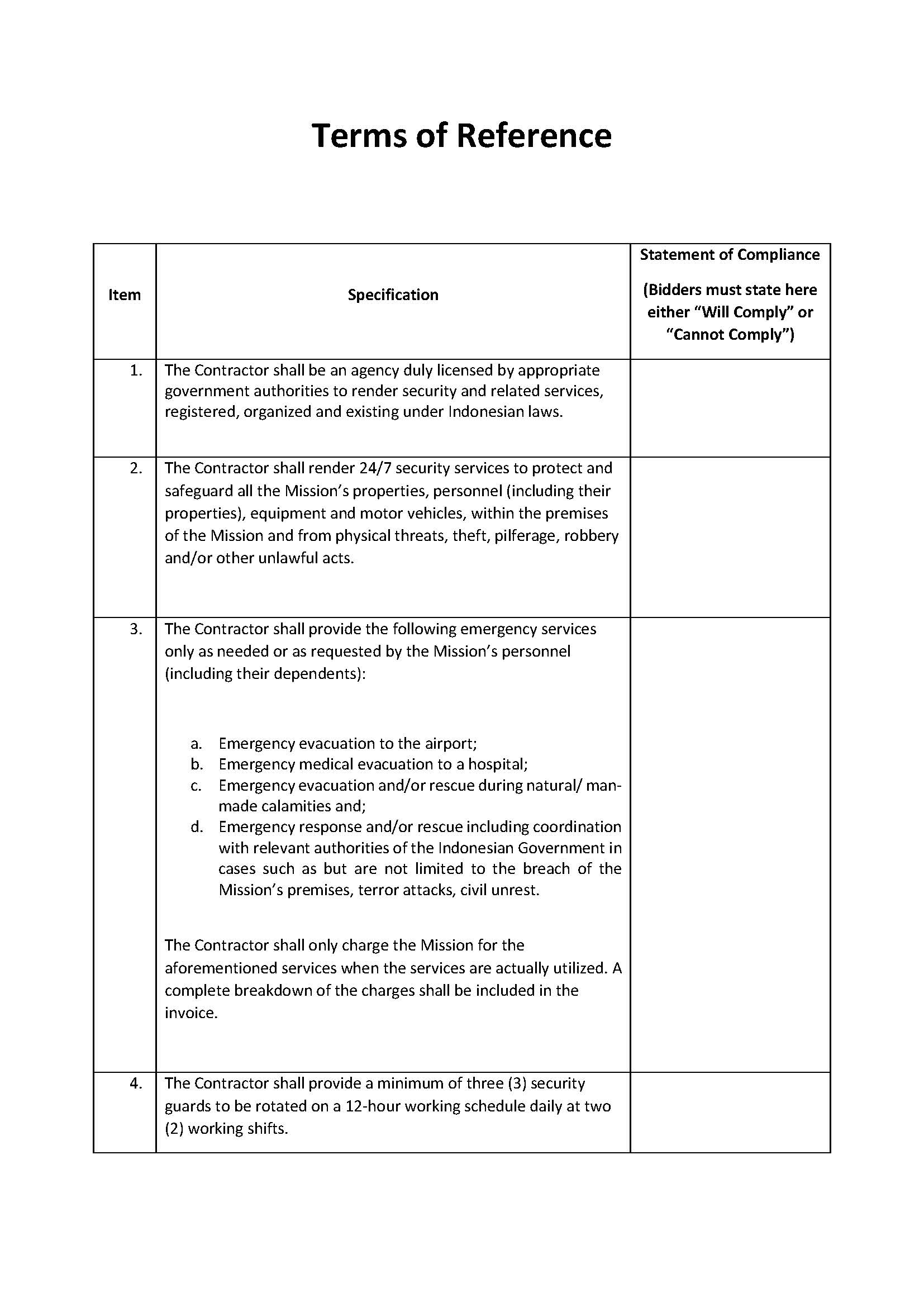 RFQ Security Services 2 Page 03