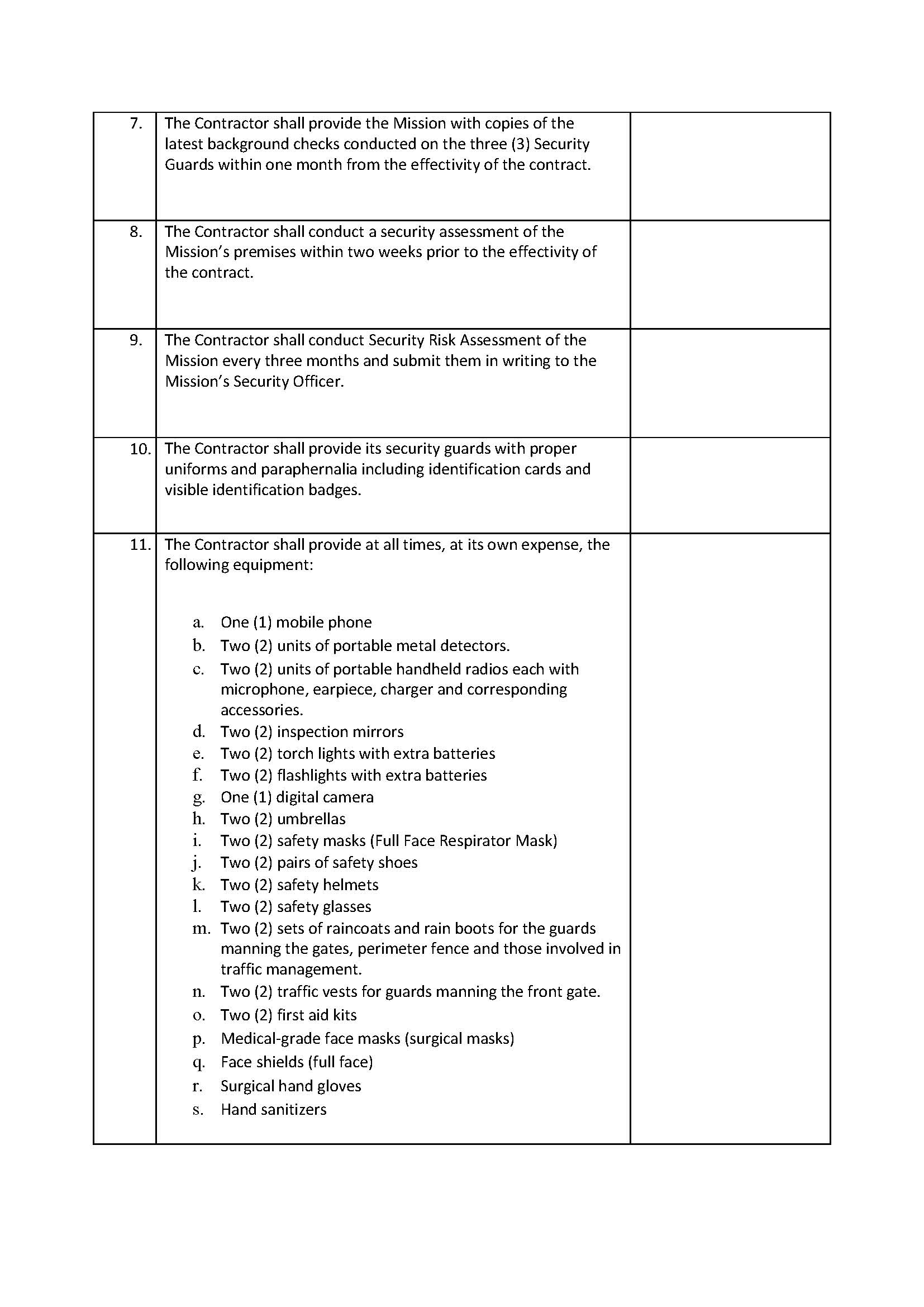 RFQ Security Services 2 Page 05